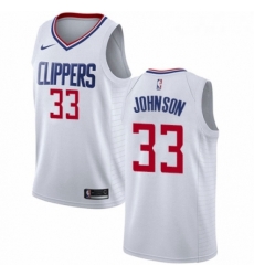 Youth Nike Los Angeles Clippers 33 Wesley Johnson Authentic White NBA Jersey Association Edition Youth Nike Los Angeles Clippers 33 Wesley Johnson Authentic White NBA Jersey Association Edition