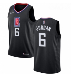 Youth Nike Los Angeles Clippers 6 DeAndre Jordan Swingman Black Alternate NBA Jersey Statement Edition Youth Nike Los Angeles Clippers 6 DeAndre Jordan Swingman Black Alternate NBA Jersey Statement Edition