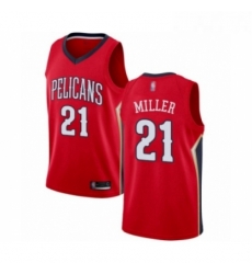 Womens New Orleans Pelicans 21 Darius Miller Swingman Red Basketball Jersey Statement Edition Womens New Orleans Pelicans 21 Darius Miller Swingman Red Basketball Jersey Statement Edition