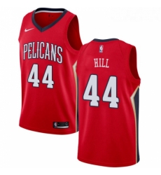 Womens Nike New Orleans Pelicans 44 Solomon Hill Authentic Red Alternate NBA Jersey Statement Edition Womens Nike New Orleans Pelicans 44 Solomon Hill Authentic Red Alternate NBA Jersey Statement Edition