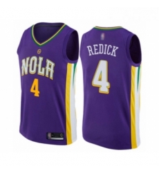 Youth New Orleans Pelicans 4 JJ Redick Swingman Purple Basketball Jersey City Edition Youth New Orleans Pelicans 4 JJ Redick Swingman Purple Basketball Jersey City Edition