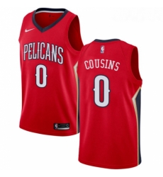 Youth Nike New Orleans Pelicans 0 DeMarcus Cousins Swingman Red Alternate NBA Jersey Statement Edition Youth Nike New Orleans Pelicans 0 DeMarcus Cousins Swingman Red Alternate NBA Jersey Statement Edition