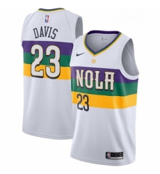 Youth Nike New Orleans Pelicans 23 Anthony Davis Swingman White NBA Jersey City Edition Youth Nike New Orleans Pelicans 23 Anthony Davis Swingman White NBA Jersey City Edition