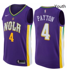 Youth Nike New Orleans Pelicans 4 Elfrid Payton Swingman Purple NBA Jersey City Edition Youth Nike New Orleans Pelicans 4 Elfrid Payton Swingman Purple NBA Jersey City Edition