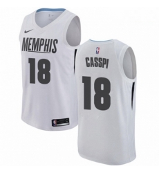 Mens Nike Memphis Grizzlies 18 Omri Casspi Swingman White NBA Jersey City Edition Mens Nike Memphis Grizzlies 18 Omri Casspi Swingman White NBA Jersey City Edition