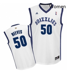 Womens Adidas Memphis Grizzlies 50 Bryant Reeves Swingman White Home NBA Jersey Womens Adidas Memphis Grizzlies 50 Bryant Reeves Swingman White Home NBA Jersey