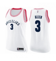 Womens Memphis Grizzlies 3 Grayson Allen Swingman White Pink Fashion Basketball Jersey Womens Memphis Grizzlies 3 Grayson Allen Swingman White Pink Fashion Basketball Jersey