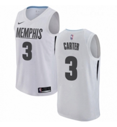 Womens Nike Memphis Grizzlies 3 Jevon Carter Swingman White NBA Jersey City Edition Womens Nike Memphis Grizzlies 3 Jevon Carter Swingman White NBA Jersey City Edition