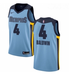 Womens Nike Memphis Grizzlies 4 Wade Baldwin Authentic Light Blue NBA Jersey Statement Edition Womens Nike Memphis Grizzlies 4 Wade Baldwin Authentic Light Blue NBA Jersey Statement Edition