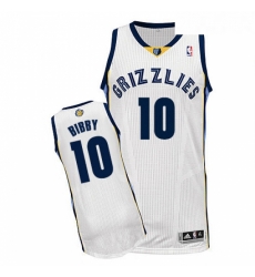 Youth Adidas Memphis Grizzlies 10 Mike Bibby Authentic White Home NBA Jersey Youth Adidas Memphis Grizzlies 10 Mike Bibby Authentic White Home NBA Jersey