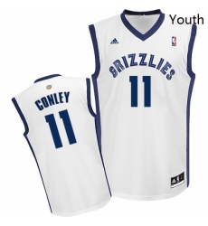 Youth Adidas Memphis Grizzlies 11 Mike Conley Swingman White Home NBA Jersey Youth Adidas Memphis Grizzlies 11 Mike Conley Swingman White Home NBA Jersey