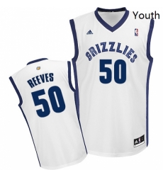 Youth Adidas Memphis Grizzlies 50 Bryant Reeves Swingman White Home NBA Jersey Youth Adidas Memphis Grizzlies 50 Bryant Reeves Swingman White Home NBA Jersey