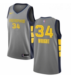 Youth Nike Memphis Grizzlies 34 Brandan Wright Swingman Gray NBA Jersey City Edition Youth Nike Memphis Grizzlies 34 Brandan Wright Swingman Gray NBA Jersey City Edition