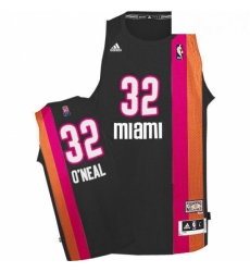 Mens Adidas Miami Heat 32 Shaquille ONeal Swingman Black ABA Hardwood Classic NBA Jersey Mens Adidas Miami Heat 32 Shaquille ONeal Swingman Black ABA Hardwood Classic NBA Jersey