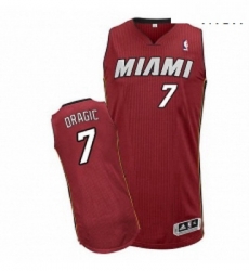 Mens Adidas Miami Heat 7 Goran Dragic Authentic Red Alternate NBA Jersey Mens Adidas Miami Heat 7 Goran Dragic Authentic Red Alternate NBA Jersey