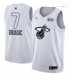 Mens Nike Miami Heat 7 Goran Dragic Swingman White 2018 All Star Game NBA Jersey Mens Nike Miami Heat 7 Goran Dragic Swingman White 2018 All Star Game NBA Jersey