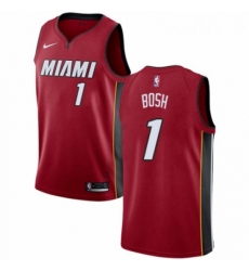 Womens Nike Miami Heat 1 Chris Bosh Authentic Red NBA Jersey Statement Edition Womens Nike Miami Heat 1 Chris Bosh Authentic Red NBA Jersey Statement Edition