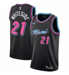 Womens Nike Miami Heat 21 Hassan Whiteside Swingman Black NBA Jersey City Edition Womens Nike Miami Heat 21 Hassan Whiteside Swingman Black NBA Jersey City Edition