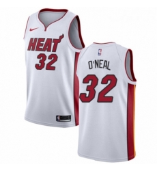 Womens Nike Miami Heat 32 Shaquille ONeal Swingman NBA Jersey Association Edition Womens Nike Miami Heat 32 Shaquille ONeal Swingman NBA Jersey Association Edition