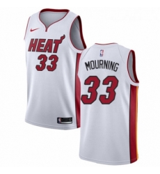 Womens Nike Miami Heat 33 Alonzo Mourning Swingman NBA Jersey Association Edition Womens Nike Miami Heat 33 Alonzo Mourning Swingman NBA Jersey Association Edition
