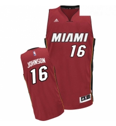 Youth Adidas Miami Heat 16 James Johnson Swingman Red Alternate NBA Jersey Youth Adidas Miami Heat 16 James Johnson Swingman Red Alternate NBA Jersey