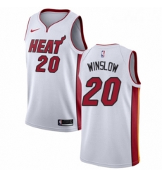 Youth Nike Miami Heat 20 Justise Winslow Swingman NBA Jersey Association Edition Youth Nike Miami Heat 20 Justise Winslow Swingman NBA Jersey Association Edition