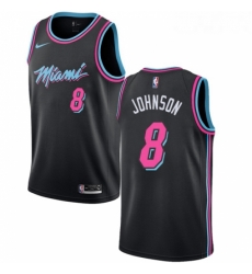 Youth Nike Miami Heat 8 Tyler Johnson Swingman Black NBA Jersey City Edition Youth Nike Miami Heat 8 Tyler Johnson Swingman Black NBA Jersey City Edition