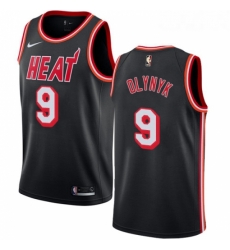 Youth Nike Miami Heat 9 Kelly Olynyk Swingman Black Black Fashion Hardwood Classics NBA Jersey Youth Nike Miami Heat 9 Kelly Olynyk Swingman Black Black Fashion Hardwood Classics NBA Jersey