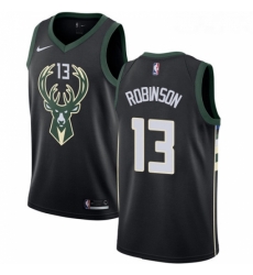 Womens Adidas Milwaukee Bucks 13 Glenn Robinson Authentic Black Alternate NBA Jersey Statement Edition Womens Adidas Milwaukee Bucks 13 Glenn Robinson Authentic Black Alternate NBA Jersey Statement Edition