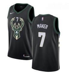 Womens Adidas Milwaukee Bucks 7 Thon Maker Authentic Black Alternate NBA Jersey Statement Edition Womens Adidas Milwaukee Bucks 7 Thon Maker Authentic Black Alternate NBA Jersey Statement Edition