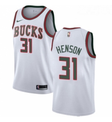 Womens Nike Milwaukee Bucks 31 John Henson Authentic White Fashion Hardwood Classics NBA Jersey Womens Nike Milwaukee Bucks 31 John Henson Authentic White Fashion Hardwood Classics NBA Jersey