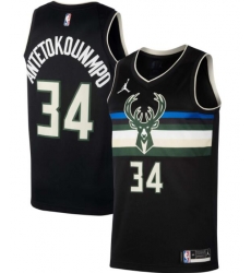 Youth Milwaukee Bucks Giannis Antetokounmpo Black Jordan Brand Jersey Youth Milwaukee Bucks Giannis Antetokounmpo Black Jordan Brand Jersey