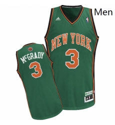 Mens Adidas New York Knicks 3 Tracy McGrady Swingman Green NBA Jersey Mens Adidas New York Knicks 3 Tracy McGrady Swingman Green NBA Jersey