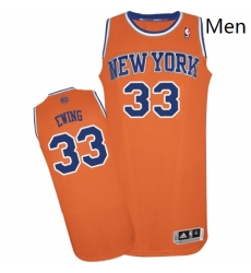Mens Adidas New York Knicks 33 Patrick Ewing Authentic Orange Alternate NBA Jersey Mens Adidas New York Knicks 33 Patrick Ewing Authentic Orange Alternate NBA Jersey