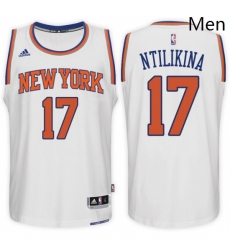 New York Knicks 17 Frank Ntilikina Home White New Swingman Stitched NBA Jersey New York Knicks 17 Frank Ntilikina Home White New Swingman Stitched NBA Jersey