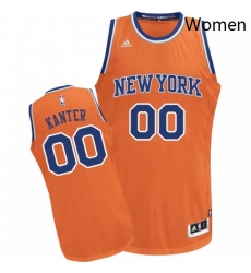 Womens Adidas New York Knicks 00 Enes Kanter Swingman Orange Alternate NBA Jersey Womens Adidas New York Knicks 00 Enes Kanter Swingman Orange Alternate NBA Jersey