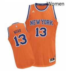 Womens Adidas New York Knicks 13 Joakim Noah Swingman Orange Alternate NBA Jersey Womens Adidas New York Knicks 13 Joakim Noah Swingman Orange Alternate NBA Jersey