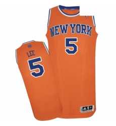Womens Adidas New York Knicks 5 Courtney Lee Authentic Orange Alternate NBA Jersey Womens Adidas New York Knicks 5 Courtney Lee Authentic Orange Alternate NBA Jersey