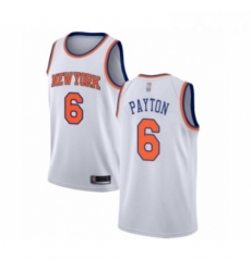 Womens New York Knicks 6 Elfrid Payton Swingman White Basketball Jersey Association Editi Womens New York Knicks 6 Elfrid Payton Swingman White Basketball Jersey Association Editi