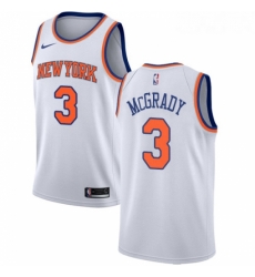Womens Nike New York Knicks 3 Tracy McGrady Authentic White NBA Jersey Association Edition Womens Nike New York Knicks 3 Tracy McGrady Authentic White NBA Jersey Association Edition