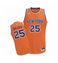 Youth New York Knicks 25 Reggie Bullock Swingman Orange Alternate Basketball Jersey Youth New York Knicks 25 Reggie Bullock Swingman Orange Alternate Basketball Jersey