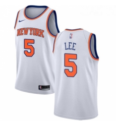 Youth Nike New York Knicks 5 Courtney Lee Authentic White NBA Jersey Association Edition Youth Nike New York Knicks 5 Courtney Lee Authentic White NBA Jersey Association Edition