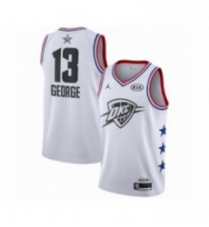 Womens Jordan Oklahoma City Thunder 13 Paul George Swingman White 2019 All Star Game Basketball Jersey Womens Jordan Oklahoma City Thunder 13 Paul George Swingman White 2019 All Star Game Basketball Jersey