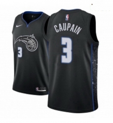 Men NBA 2018 19 Orlando Magic 3 Troy Caupain City Edition Black Jersey Men NBA 2018 19 Orlando Magic 3 Troy Caupain City Edition Black Jersey