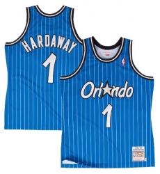 Men Nike Magic 1 Tim Hardway Blue Throwback NBA Prinstips Stitched Jersey Men Nike Magic 1 Tim Hardway Blue Throwback NBA Prinstips Stitched Jersey