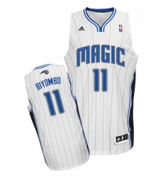 Mens Adidas Orlando Magic 11 Bismack Biyombo Swingman White Home NBA Jersey Mens Adidas Orlando Magic 11 Bismack Biyombo Swingman White Home NBA Jersey