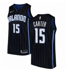 Mens Nike Orlando Magic 15 Vince Carter Swingman Black Alternate NBA Jersey Statement Edition Mens Nike Orlando Magic 15 Vince Carter Swingman Black Alternate NBA Jersey Statement Edition