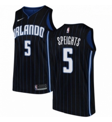 Mens Nike Orlando Magic 5 Marreese Speights Swingman Black Alternate NBA Jersey Statement Edition Mens Nike Orlando Magic 5 Marreese Speights Swingman Black Alternate NBA Jersey Statement Edition