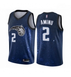 Mens Orlando Magic 2 Al Farouq Aminu Authentic Blue Basketball Jersey City Edition Mens Orlando Magic 2 Al Farouq Aminu Authentic Blue Basketball Jersey City Edition