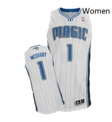 Womens Adidas Orlando Magic 1 Tracy Mcgrady Authentic White Home NBA Jersey Womens Adidas Orlando Magic 1 Tracy Mcgrady Authentic White Home NBA Jersey